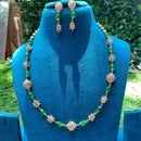 Amoliya Jewels Premium Pearl Necklace Set