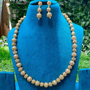Amoliya Jewels Premium Beads And Pearl Necklace Set