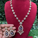 Amoliya Jewels Designer American Diamond Necklace Set