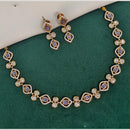 Amoliya Jewels Designer Ethnic Polki Kundan Stone Neckalce Set