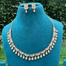 Amoliya Jewels Royal Polki Kundan Stone Necklace Set