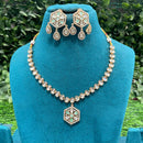 Amoliya Jewels Royal Polki Kundan Stone Necklace Set