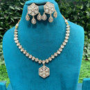 Amoliya Jewels Royal Polki Kundan Stone Necklace Set