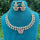Amoliya Jewels Royal Polki Kundan Stone Necklace Set