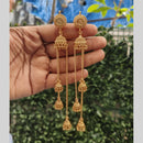 Amoliya Jewels Royal Pearl Kashmiri Jhumki Earrings