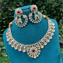 Amoliya Jewels Royal Polki Kundan Stone Heavy Necklace Set