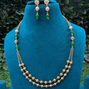 Amoliya Jewels Stylish Beaded Necklace Jewellery Set
