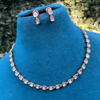 Amoliya Jewels Classic Polki Kundan Stone Necklace Set For Women