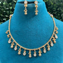 Amoliya Jewels Classic Austrian Stone Necklace Set