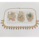 Rajwadi Collection Royal Crystal Stone And Beads Traditional Kamarband