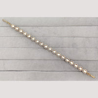 Rajwadi Collection Premium Polki Kundan Matha Patti Headpiece (Sheeshphool)