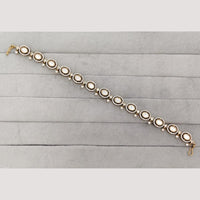 Rajwadi Collection Premium Polki Kundan And Pearl Matha Patti Headpiece (Sheeshphool)