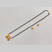 Rajwadi Collection Black Beads Traditional Mangalsutra