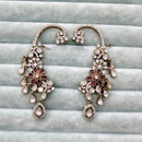 Rajwadi Collection Glamorous American Diamond (Left & Right) Ear Cuff Earrings