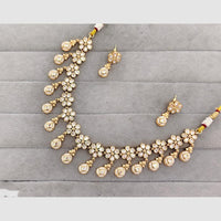 Rajwadi Collection Glam Crystal Stone Designer Necklace Set