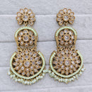 Rajwadi Collection Royal Crystal Stone And Pearl Designer Dangler Earrings