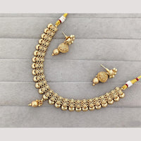Rajwadi Collection Gold Plated Necklace Set