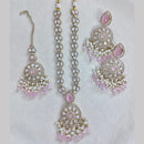 Rajwadi Collection Designer Pota Stone And Austrian Stone Beads Necklace Set