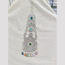 Rajwadi Collection Designer Crystal Stone And Pearl Bridal Passa for Women