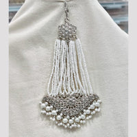 Rajwadi Collection Designer Crystal Stone And Pearl Bridal Passa for Women