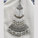 Rajwadi Collection Designer Crystal Stone And Pearl Bridal Passa for Women