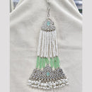 Rajwadi Collection Designer Crystal Stone And Pearl Bridal Passa for Women