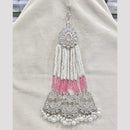 Rajwadi Collection Designer Crystal Stone And Pearl Bridal Passa for Women