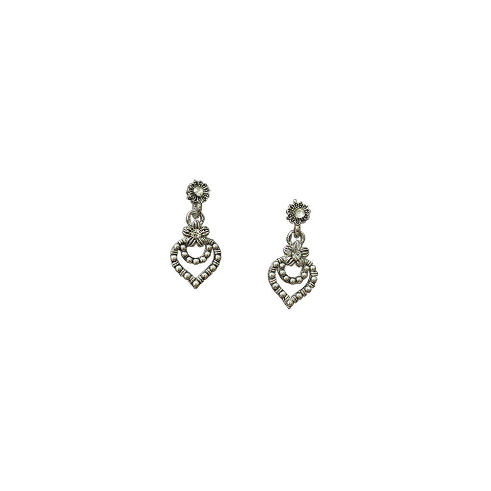 Urthn Silver Plated Elegant Austrian Stone Necklace set(Pack of 3)