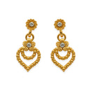 Urthn Gold Plated Elegant Austrian Stone Necklace set(Pack of 3)