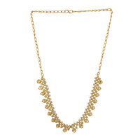 Urthn Gold Plated Elegant Austrian Stone Necklace set(Pack of 3)