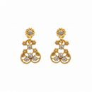 Urthn Gold Plated Elegant Austrian Stone Necklace set(Pack of 3)