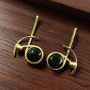 Maharani Jewels Gold Plated Crystal Stone Dangler Earrings