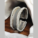 Maharani Jewels Oxidised Plated Openable Bracelet