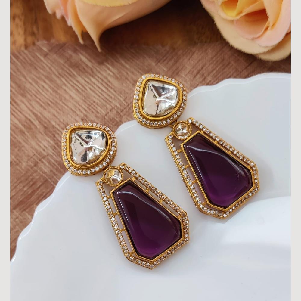 Maharani Jewels Timeless Glamour Austrain Stone Dangler Earrings