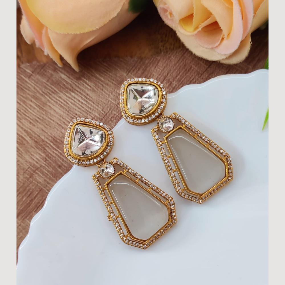 Maharani Jewels Timeless Glamour Austrain Stone Dangler Earrings