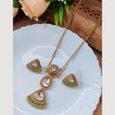 Maharani Jewels Golden Hour Glam Austrin Stone Long Necklace Set
