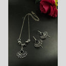 Maharani Jewels Elegant Radiance Pota Stone Long Necklace Set