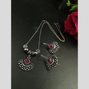 Maharani Jewels Elegant Radiance Pota Stone Long Necklace Set