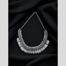 Maharani Jewels Ethnic Oxidised Plated Necklace