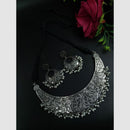 Maharani Tribal Style Oxidised Choker Necklac