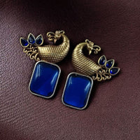 Maharani Regal Shine Pota Stone Dangler Earrings