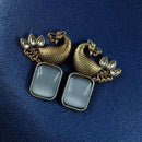 Maharani Regal Shine Pota Stone Dangler Earrings