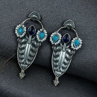 Maharani Jewels Oxidised Ethnic Dangler Earirngs For Women Perfect For Navratri