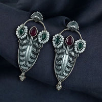 Maharani Jewels Oxidised Ethnic Dangler Earirngs For Women Perfect For Navratri