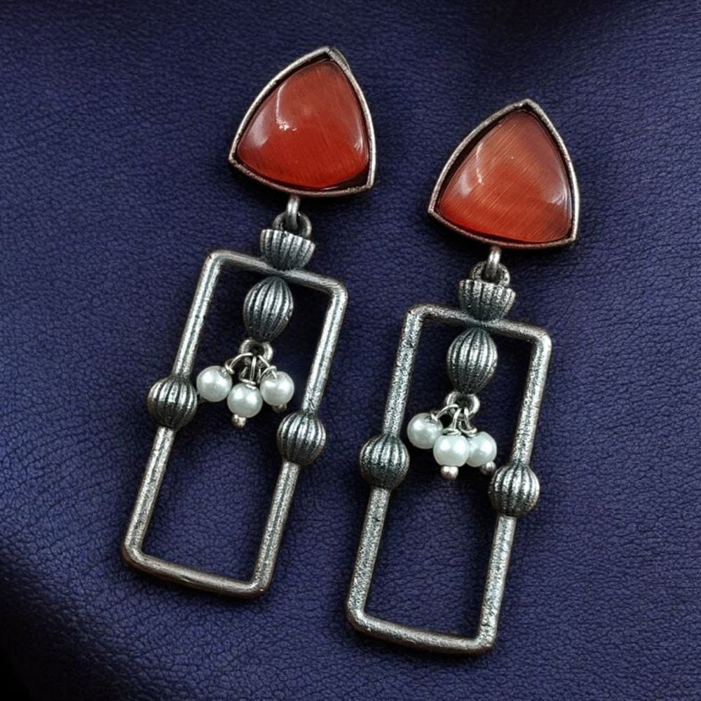 Maharani Jewels Oxidised Ethnic Dangler Earirngs For Women Perfect For Navratri