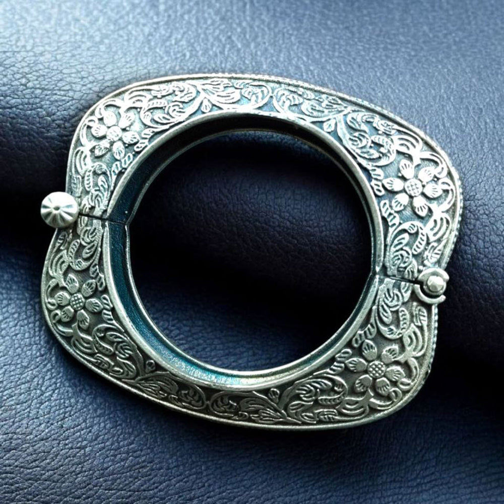 Maharani Jewels Designer Oxidised Kada Bracelet