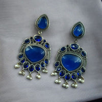 Maharani Jewels Elegance Pota Stone And Pearl Dangler Earrings