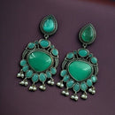 Maharani Jewels Elegance Pota Stone And Pearl Dangler Earrings