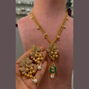 Maharani Jewels Designer Austrian Stone And Pearl Necklace Set