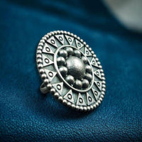 Maharani Jewels Boho Style Oxidised Finger Ring